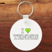 I Love Tennis Sleutelhanger (Voorkant)