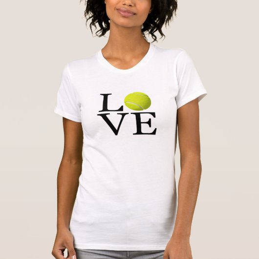 I Love Tennis T-Shirt (Voorkant)