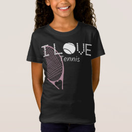 I love Tennis T-shirt