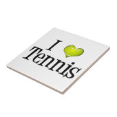 I Love Tennis Tegeltje (Zijkant)