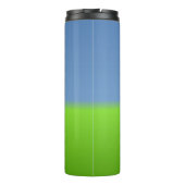 I Love Tennis - tennis ball - gras Thermosbeker (Achterkant)