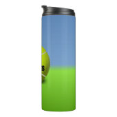I Love Tennis - tennis ball - gras Thermosbeker (Geroteerd rechts)