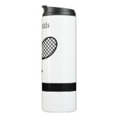 I Love Tennis Thermosbeker (Geroteerd rechts)