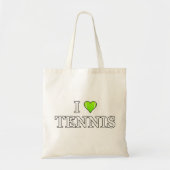 I Love Tennis Tote Bag (Voorkant)