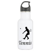 I Love Tennis Waterfles (Voorkant)