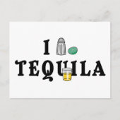 I Love Tequila Briefkaart (Voorkant)