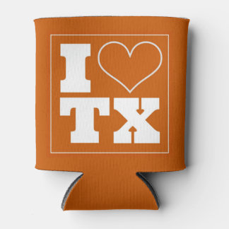 I Love Texas (Austin) Koozie