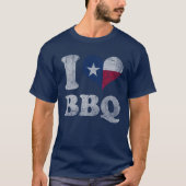 I Love Texas BBQ T-shirt (Voorkant)
