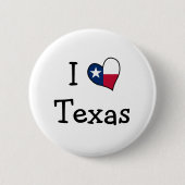 I Love Texas Button (Voorkant)