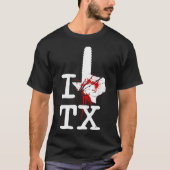 I Love TEXAS CHAINSAW Essential T-Shirt (Voorkant)