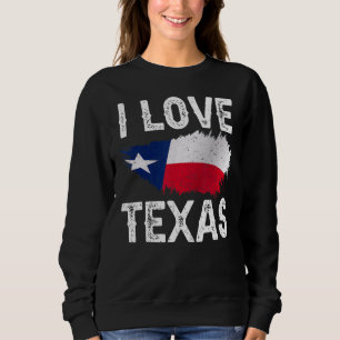 I Love Texas Gezegden Pride Texan Patriotic Trui