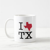 I Love texas Koffiemok (Links)