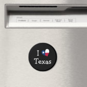I Love Texas Magnet (Insitu (Vaatwasser))