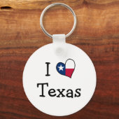 I Love Texas Sleutelhanger (Voorkant)