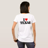 I LOVE TEXAS T-SHIRT (Achterkant volledig)