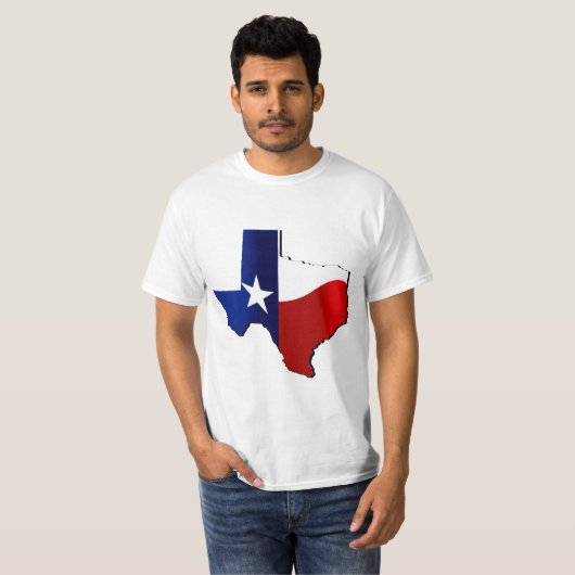 I Love Texas T-shirt (Voorkant volledig)