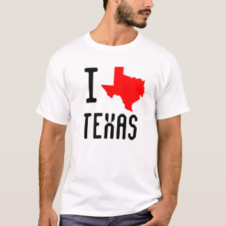 I Love Texas T-shirt