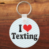 I Love Texting Sleutelhanger (Voorkant)