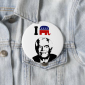 I Love Thad Cochran Ronde Button 4,0 Cm (In situ)