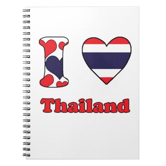 I love Thailand Notitieboek (Voorkant)