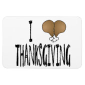 I Love Thanksgiving Magneet (Horizontaal)