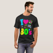 I Love The 80S Funny 80S Style Costume For Men Wom T-shirt (Voorkant volledig)