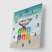 I Love the Beach,  Vierkante Klok (Hoek)