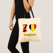 I love the Belgium Tote Bag (Voorkant (product))