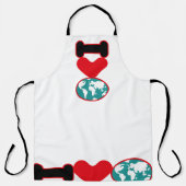 I LOVE THE WORLD BY MASANSER PIXELAT SCHORT (Voorkant)