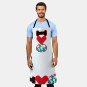 I LOVE THE WORLD BY MASANSER PIXELAT SCHORT (Gedragen)