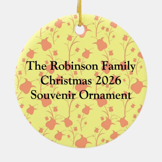 I Love Thrift Shops Keramisch Ornament (Achterkant)