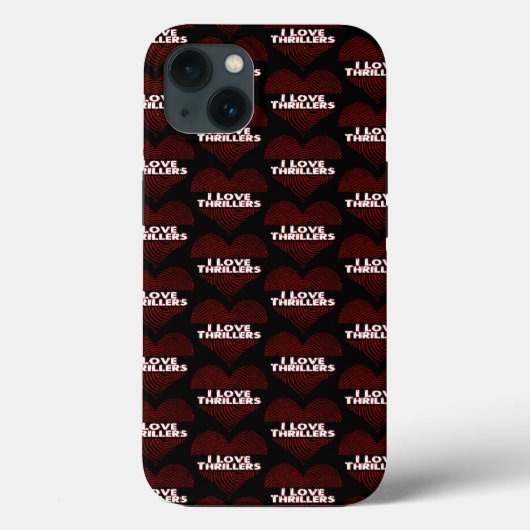 I Love Thrillers Case-Mate iPhone Case (Achterkant)