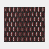 I Love Thrillers Fleece Deken (Voorkant (Horizontaal))