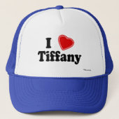 I Love Tiffany Trucker Pet (Voorkant)