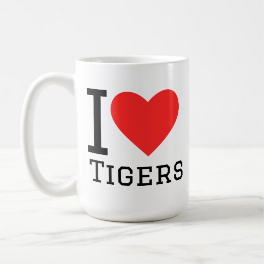 I love tigers koffiemok (Links)