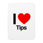 I Love Tips Magneet (Verticaal)
