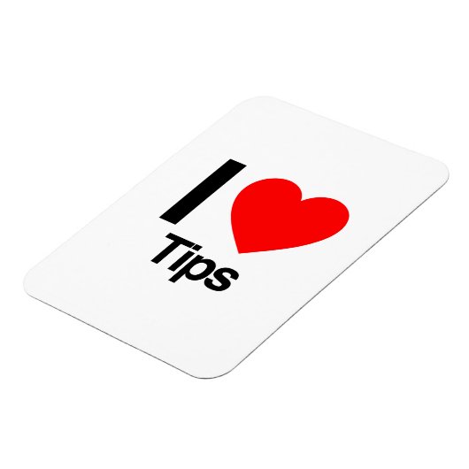 I Love Tips Magneet (Linkerzijde)