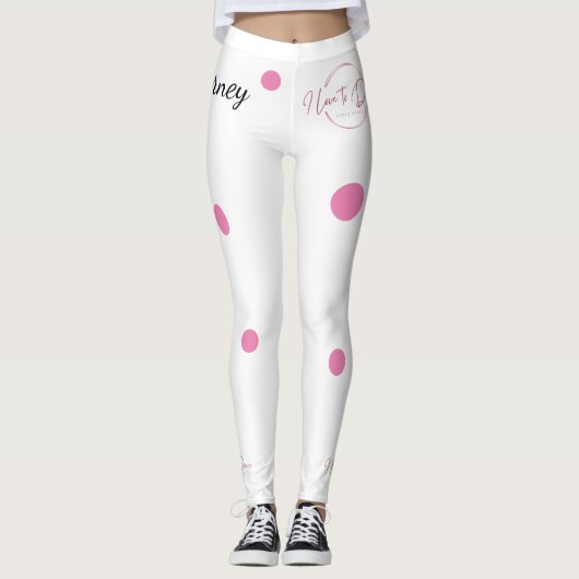 I love to Dance  leggings (Voorkant)