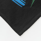 I Love To Finger Paint Couples Art Teacher Finger  Fleece Deken (Hoek)