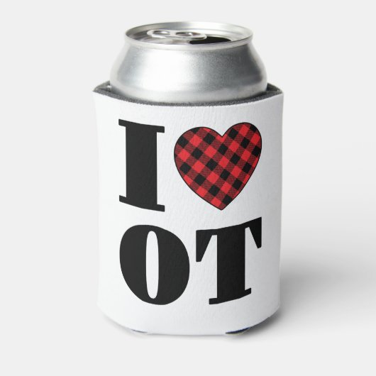 I Love to Occupational Therapy Blikjeskoeler (Blikje Achterkant)