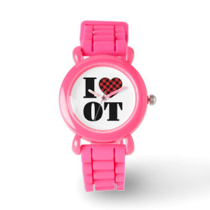 I Love to Occupational Therapy Horloge