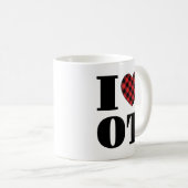 I Love to Occupational Therapy Koffiemok (Voorkant rechts)