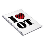 I Love to Occupational Therapy Notitieboek (Rechterzijde)