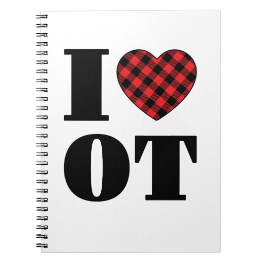 I Love to Occupational Therapy Notitieboek (Voorkant)