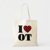 I Love to Occupational Therapy Tote Bag (Voorkant)