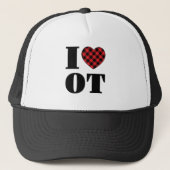 I Love to Occupational Therapy Trucker Pet (Voorkant)