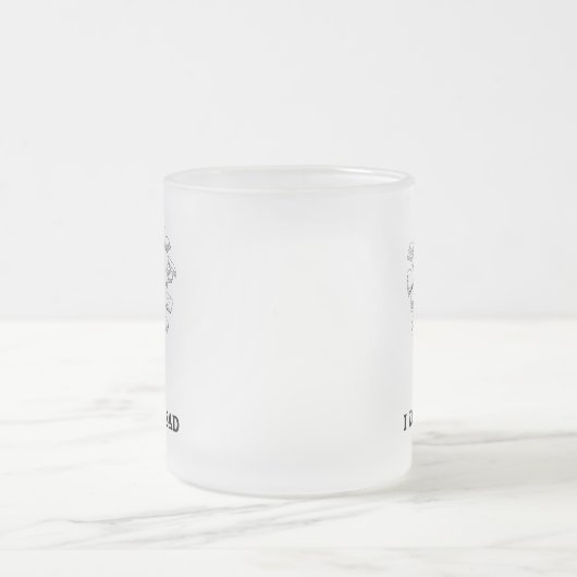 I Love to Read Matglas Koffiemok (Center)