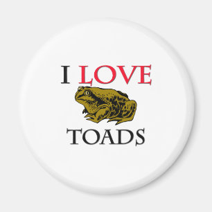 I Love Toads Magneet
