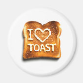 I Love Toast Magneet (Voorkant)