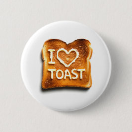 I Love Toast Ronde Button 5,7 Cm